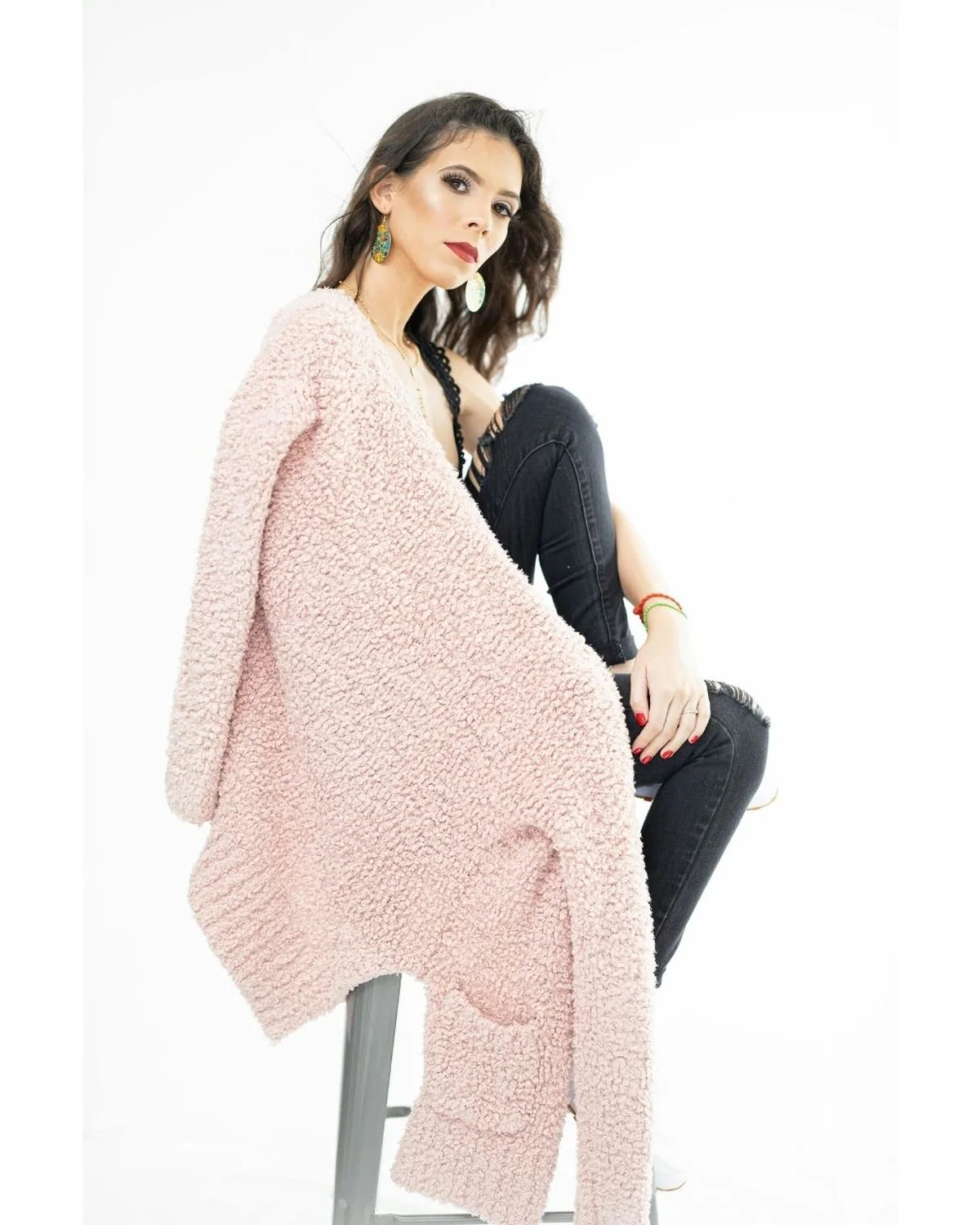 Fluffy Cardigan