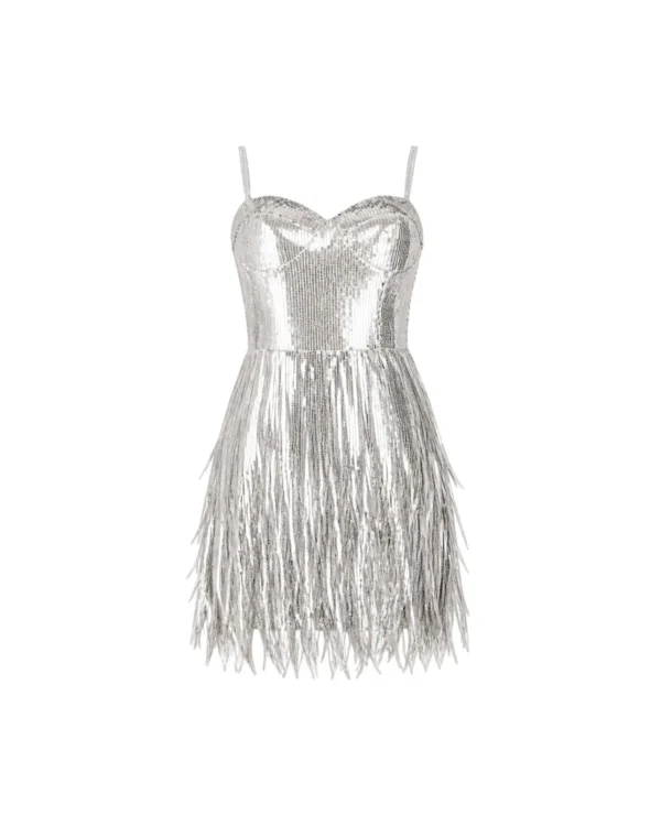 Fringe Party Dress